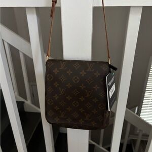 Louis Vuitton Brown Monogram Crossbody Bag